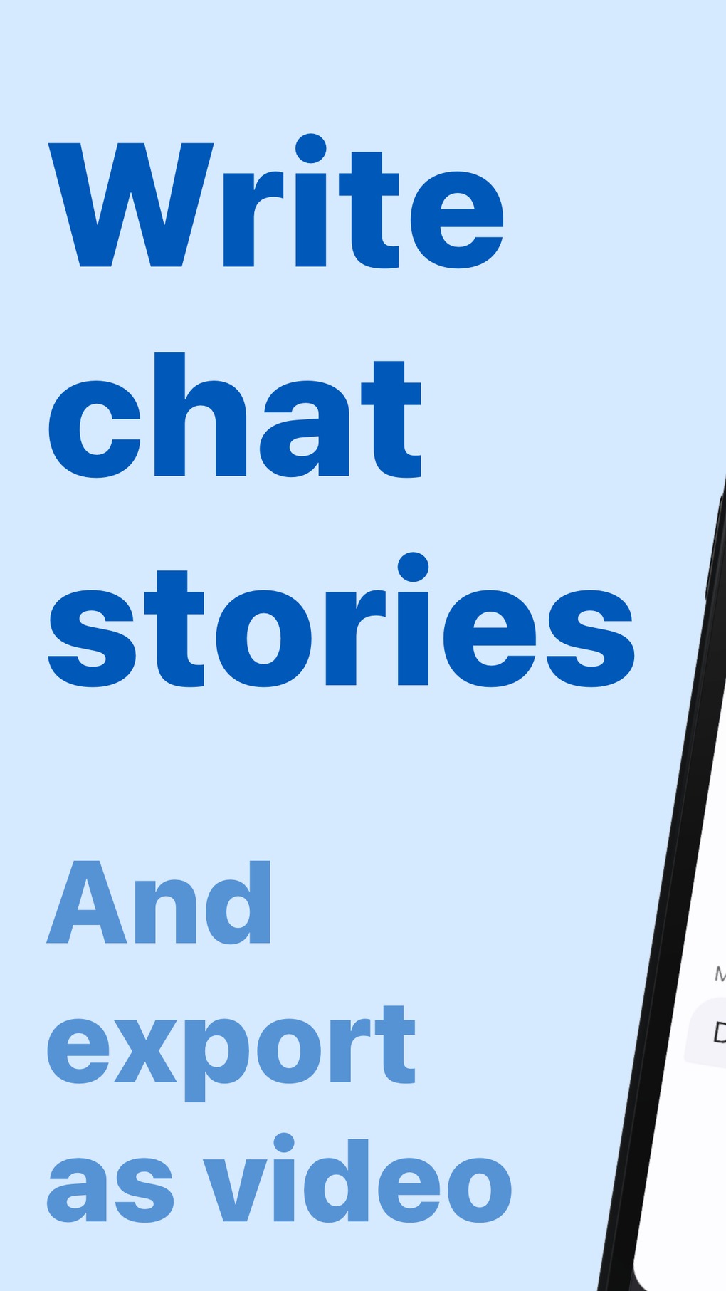 Text Story Maker ChatTales