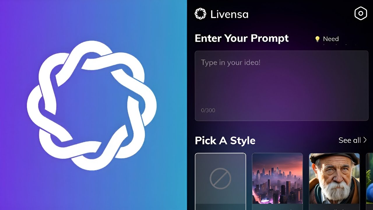 AI Video Art Creator Livensa