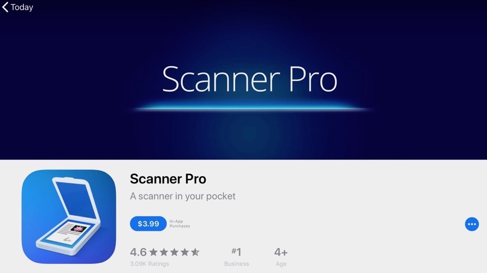 Scanner Pro Scan Documents IPA