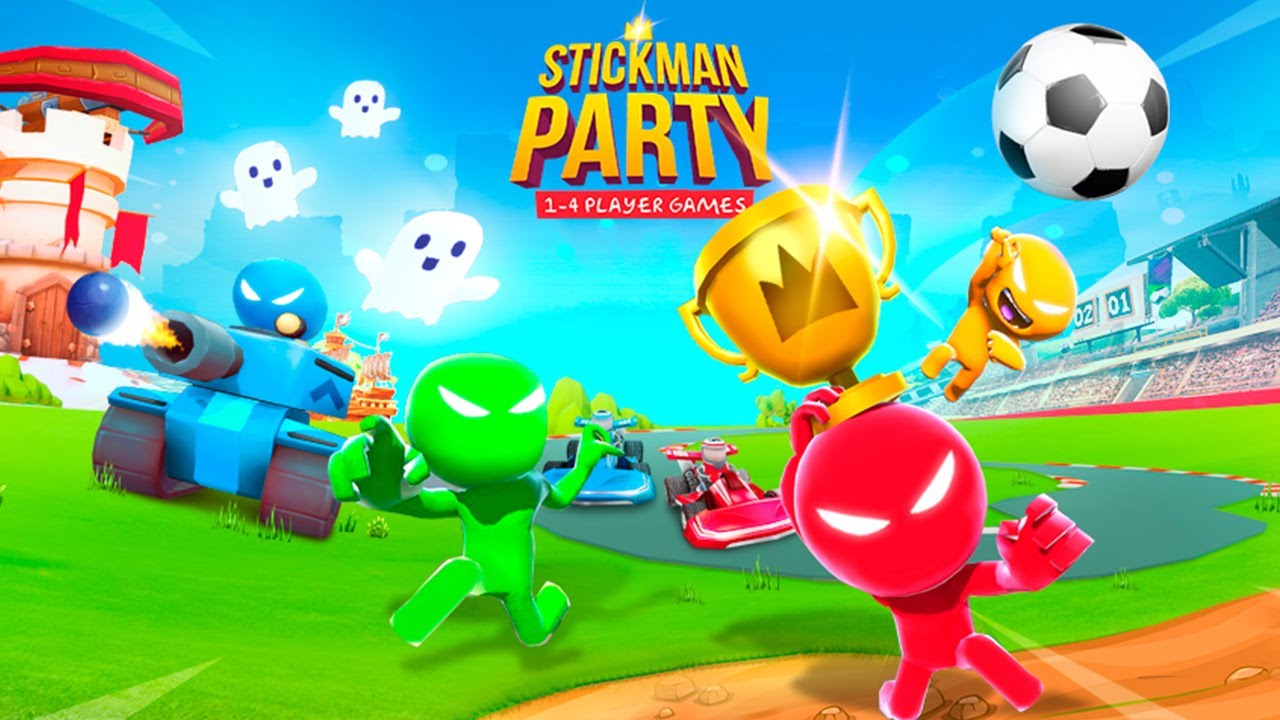 Stickman Party 4 Player Games ipa