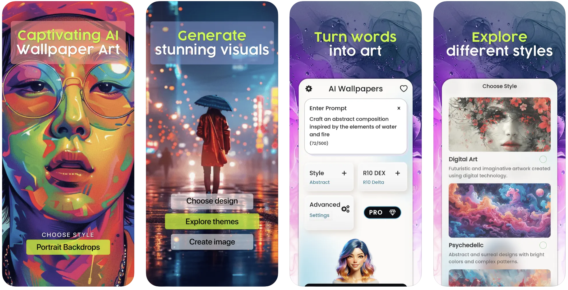 AI Wallpaper Custom Designs ioa