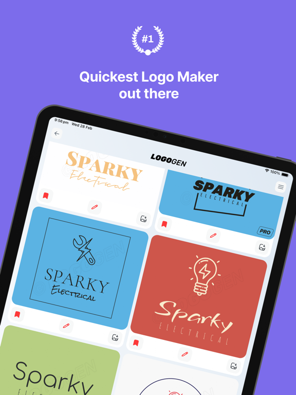 Logo Maker & Design Creator ‣