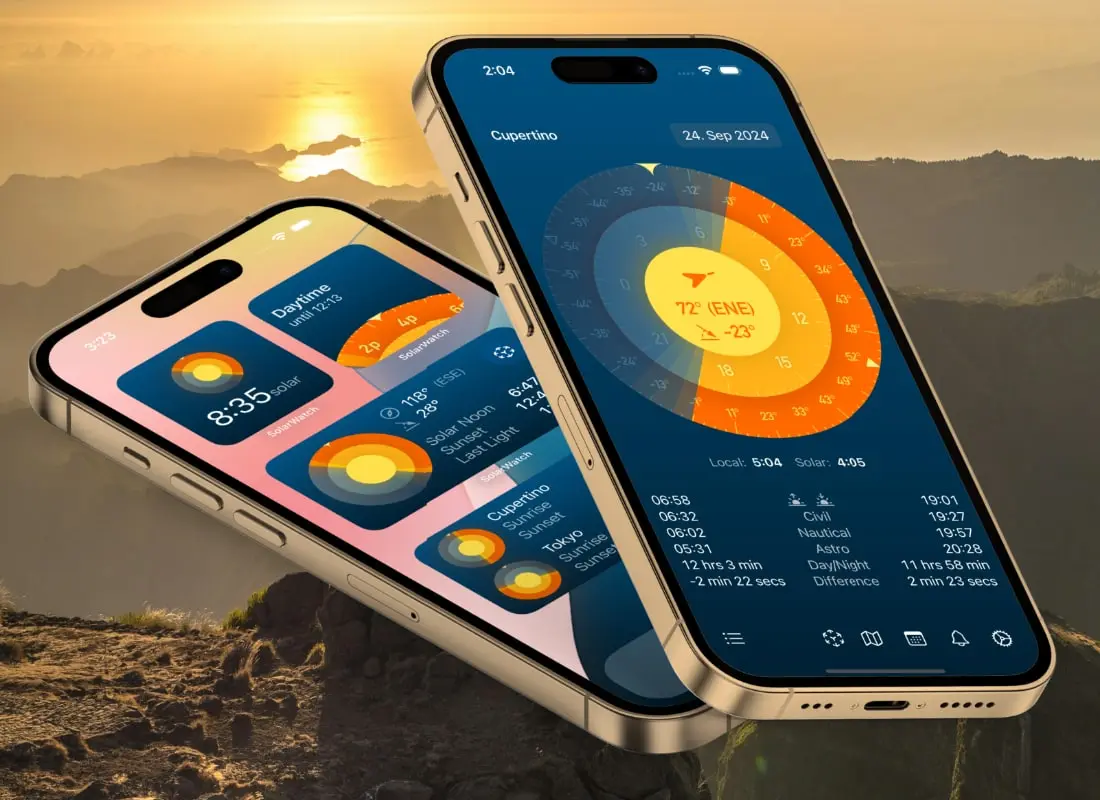 Sunrise Sunset Time SolarWatch