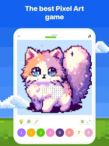 Pixel Color: Paint by Number