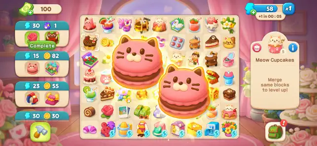 Merge Cats: Catopia Puzzle