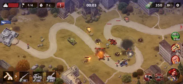 WWII Defense: RTS Army TD game